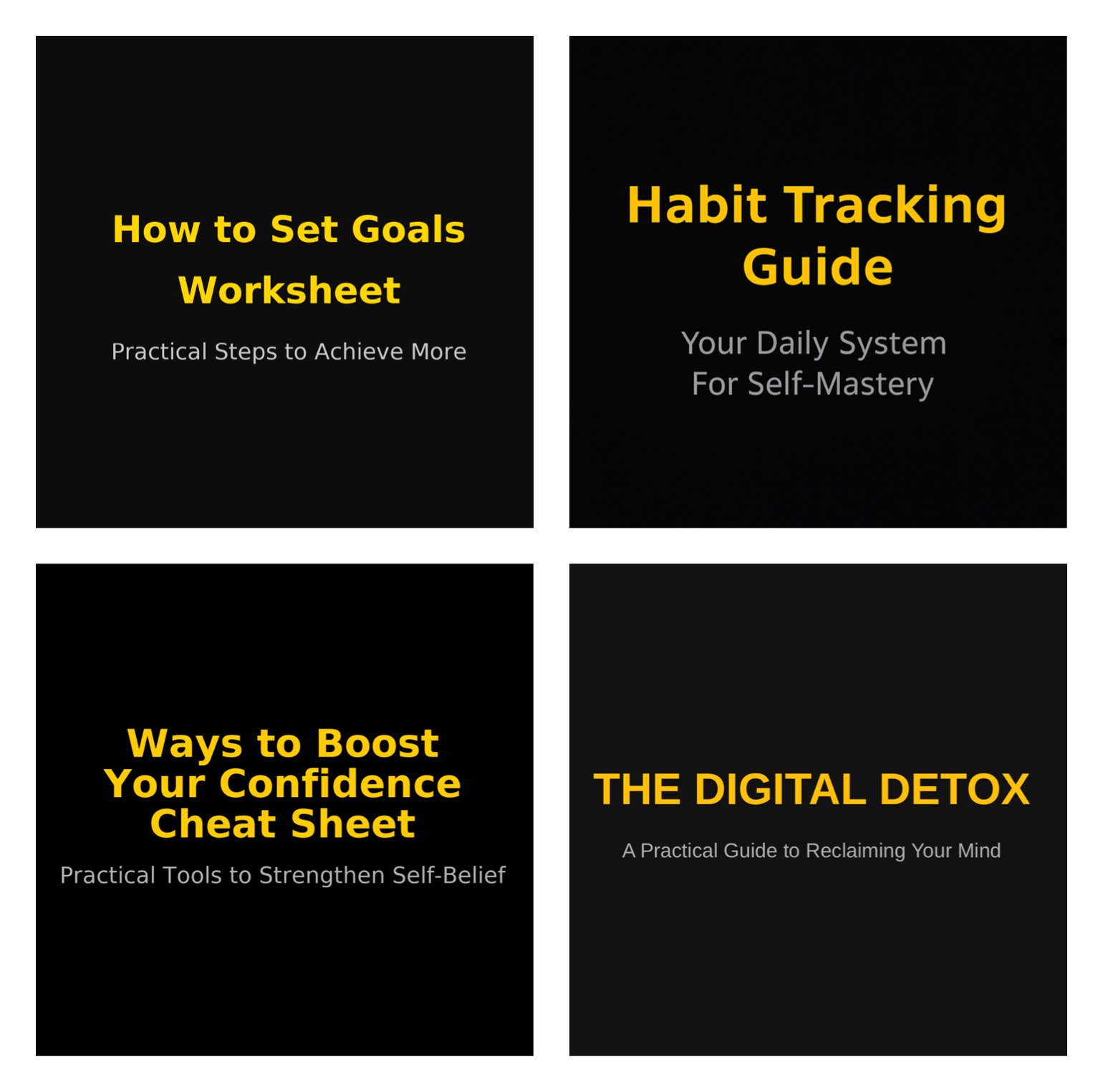 The Ultimate Mindset & Productivity Bundle