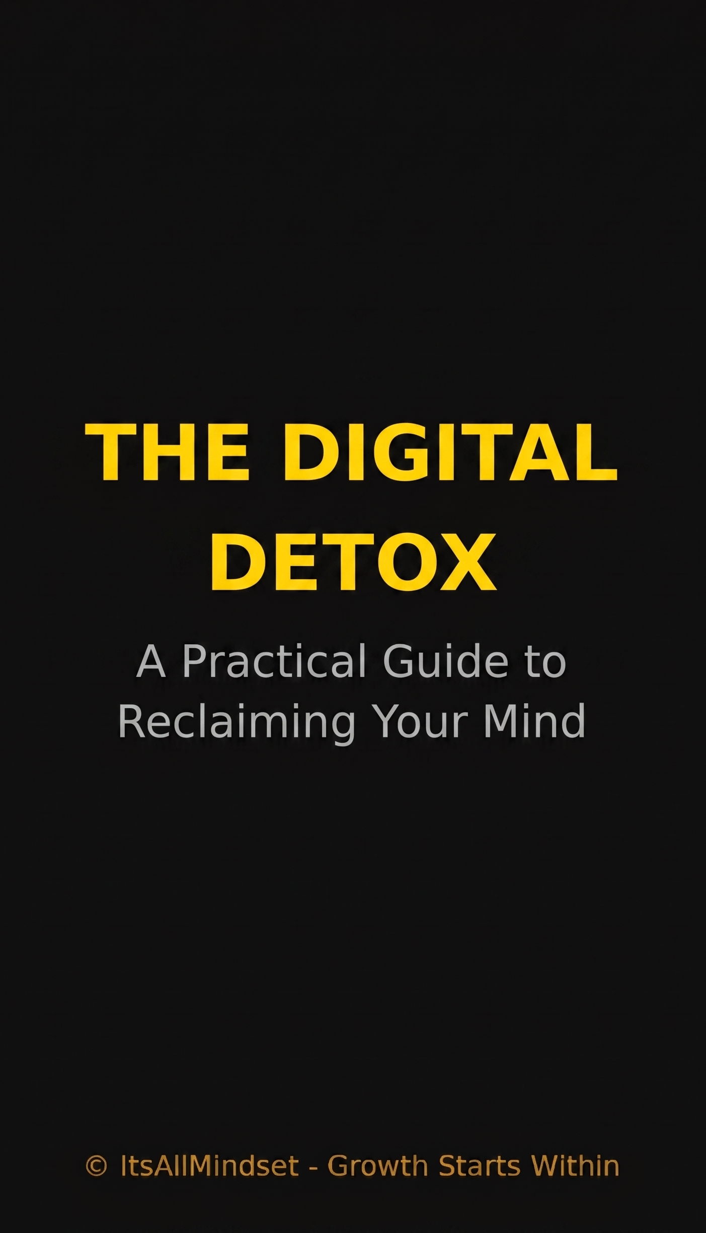 The Digital Detox Cover